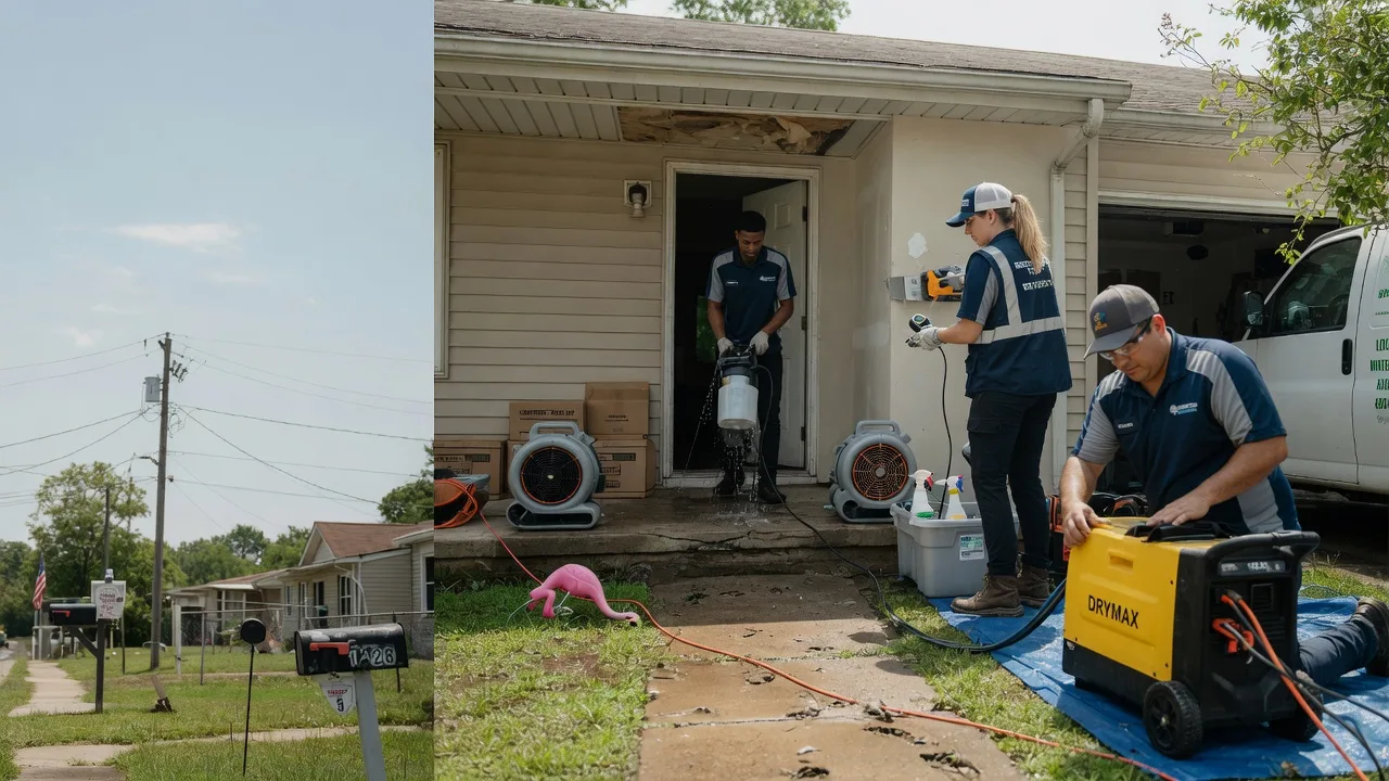Storm Damage Water Removal in Southmont, NC near me